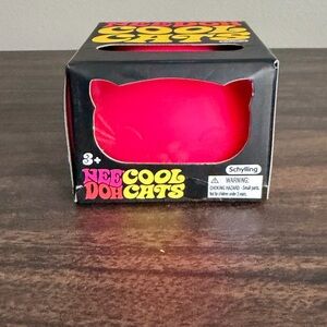 Needoh Cool Cats Pink Squish